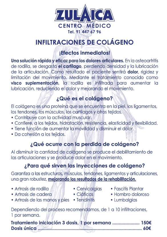 infiltraciones de colageno